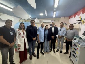 Hospital Varela Santiago recebe Comissão da Câmara em meio a cobrança por melhorias na regulação de tomografias
