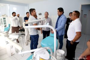 UBS Rosângela Lima, no Planalto, recebe visita da Comissão de Saúde da CMN