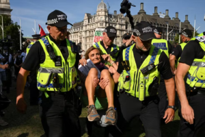 Polícia de Londres prende mais de 365 pessoas em protesto pró-Palestina