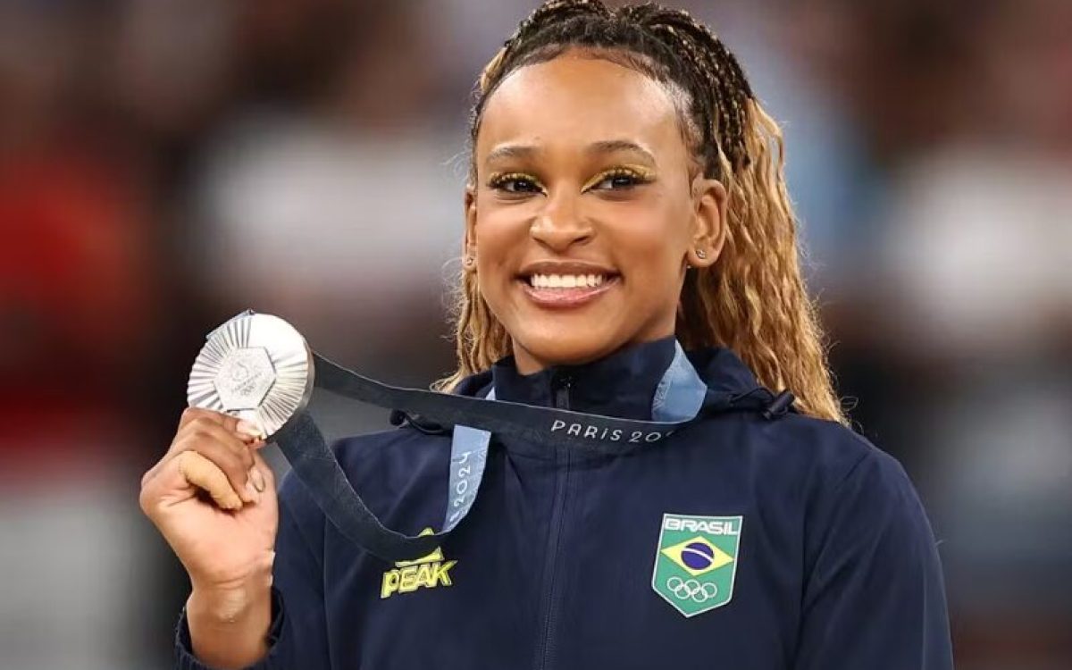 Rebeca Andrade concorre ao Prêmio Laureus de Retorno do Ano