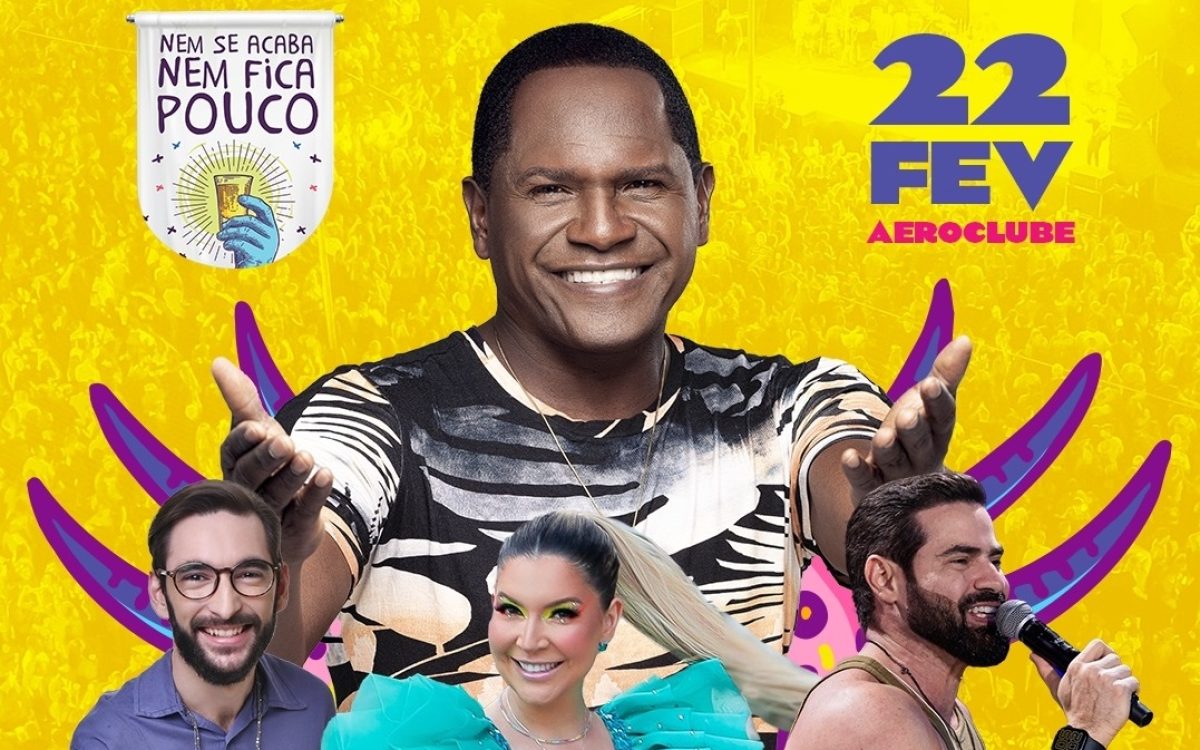 Bloco “Nem Se Acaba, Nem Fica Pouco” promete sacudir o pré-carnaval de Natal neste sábado (22)